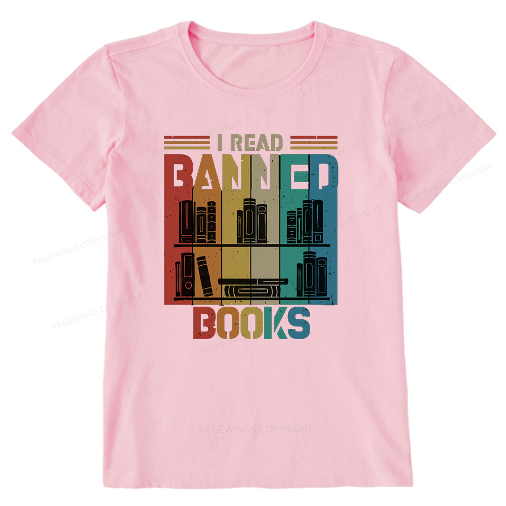 Pagewings  I Read Banned Books Unisex Classic T-shirt