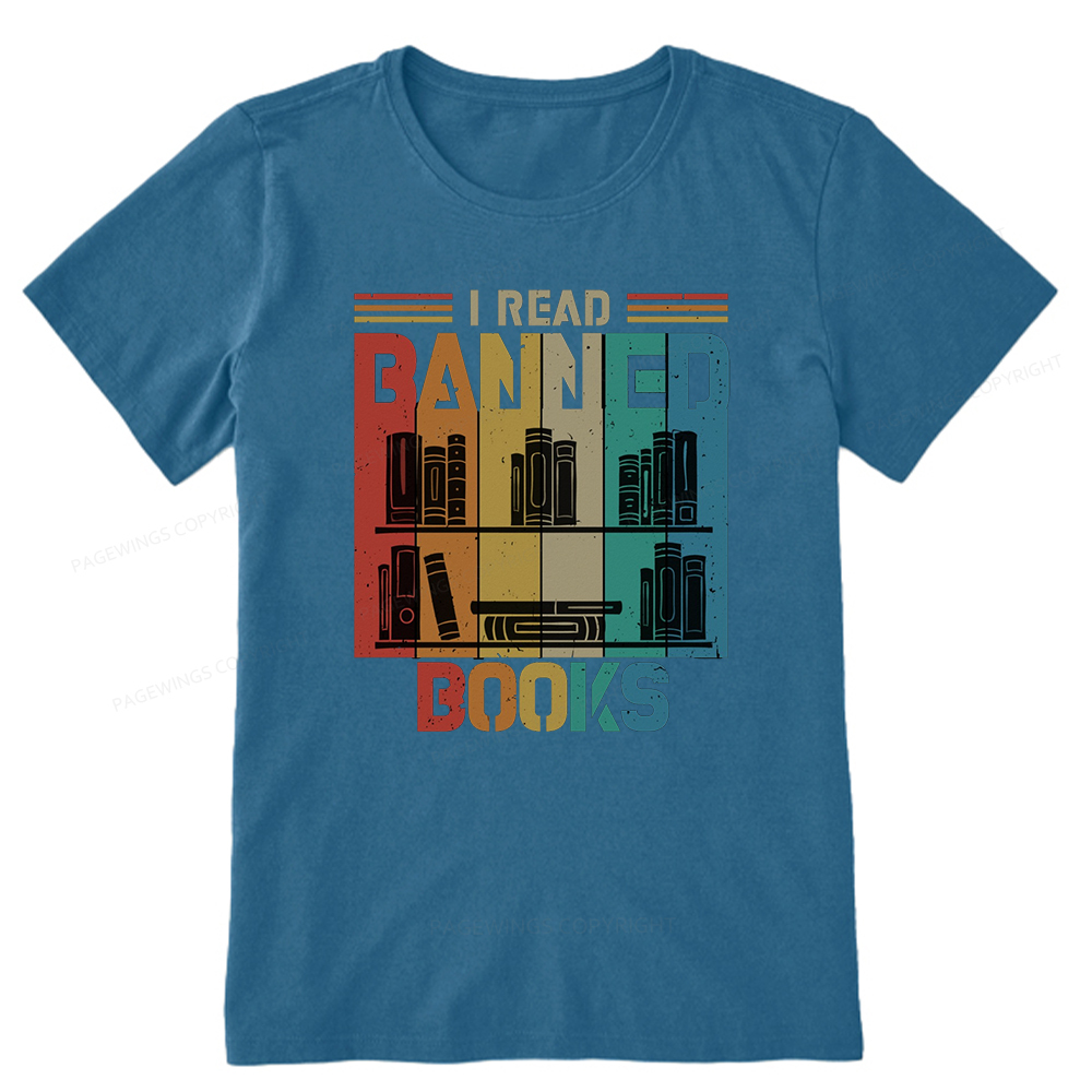Pagewings  I Read Banned Books Unisex Classic T-shirt