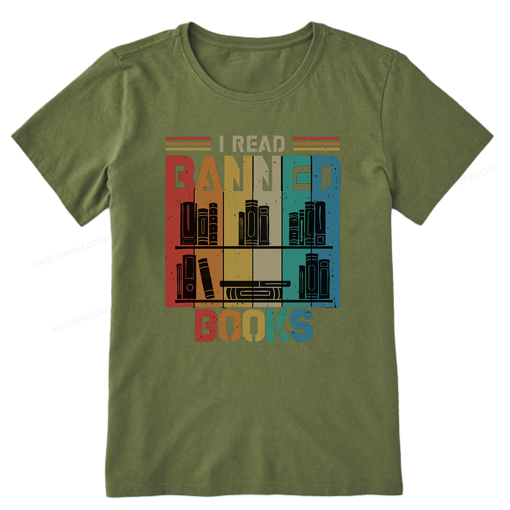 Pagewings  I Read Banned Books Unisex Classic T-shirt