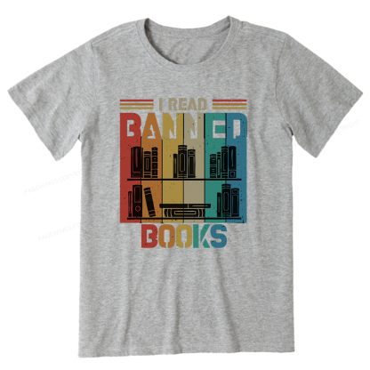 Pagewings  I Read Banned Books Unisex Classic T-shirt