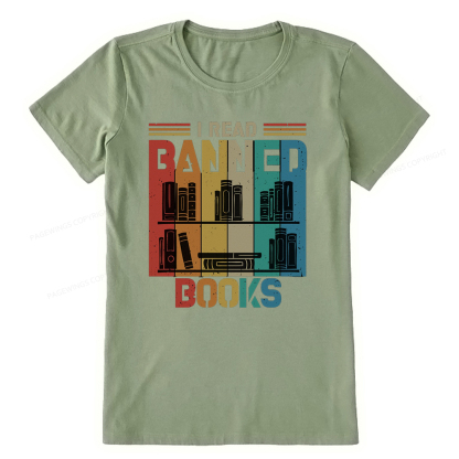 Pagewings  I Read Banned Books Unisex Classic T-shirt