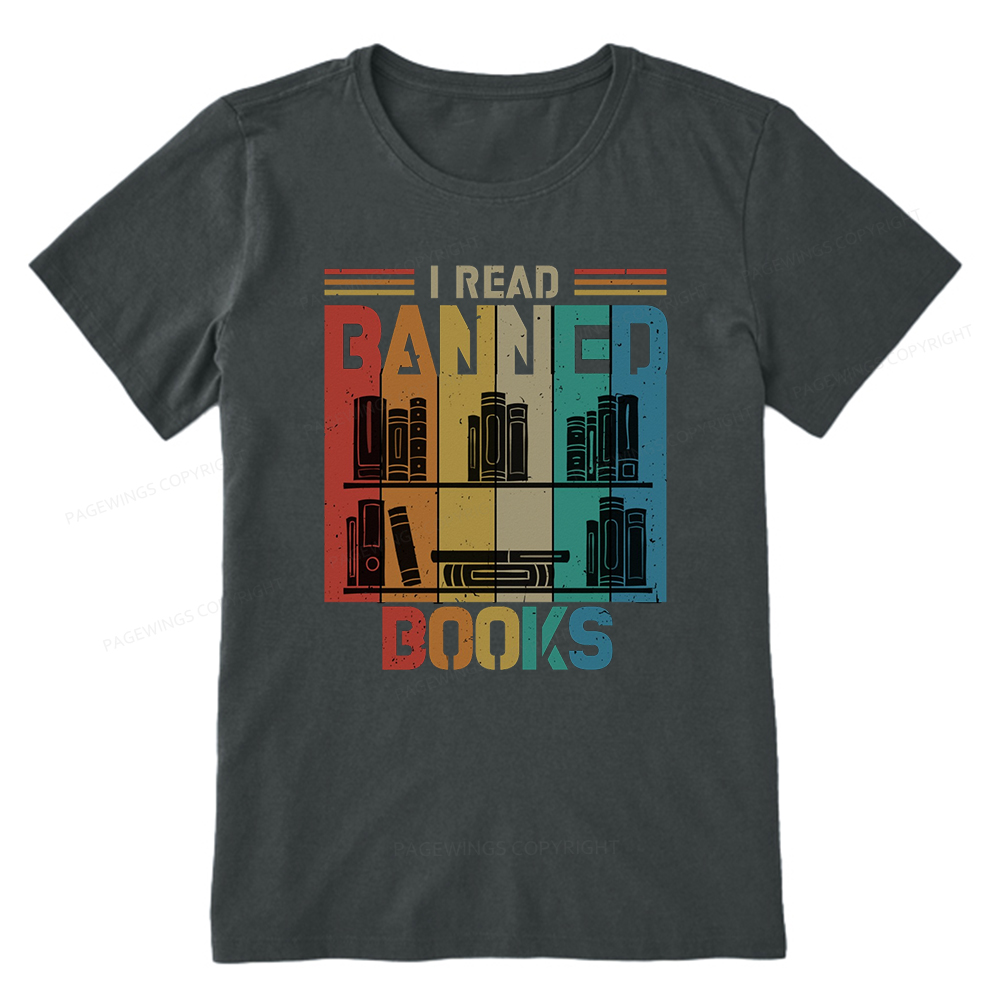Pagewings  I Read Banned Books Unisex Classic T-shirt