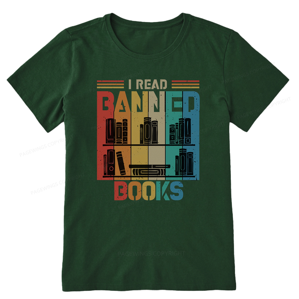 Pagewings  I Read Banned Books Unisex Classic T-shirt