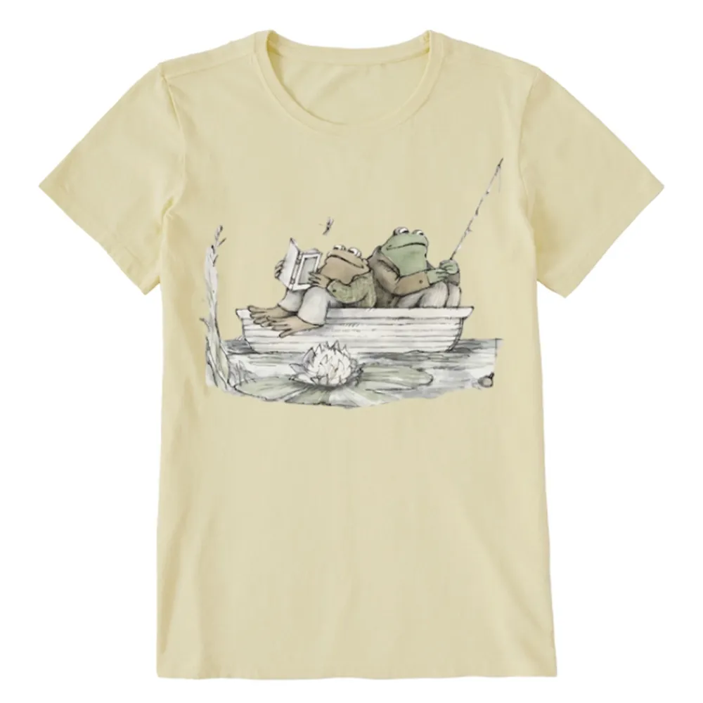 Pagewings Frog Reading Unisex Classic T-shirt