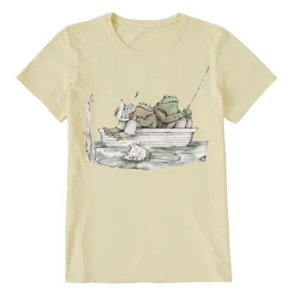 Pagewings Frog Reading Unisex Classic T-shirt