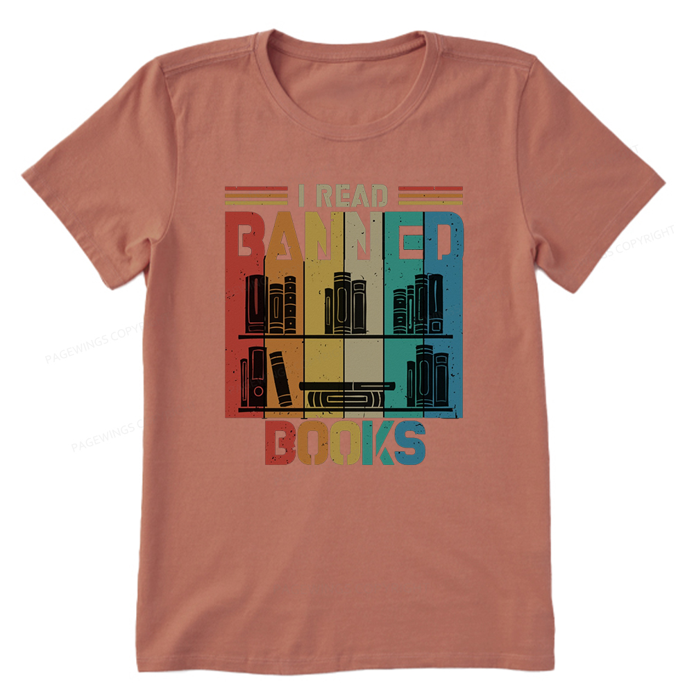 Pagewings  I Read Banned Books Unisex Classic T-shirt