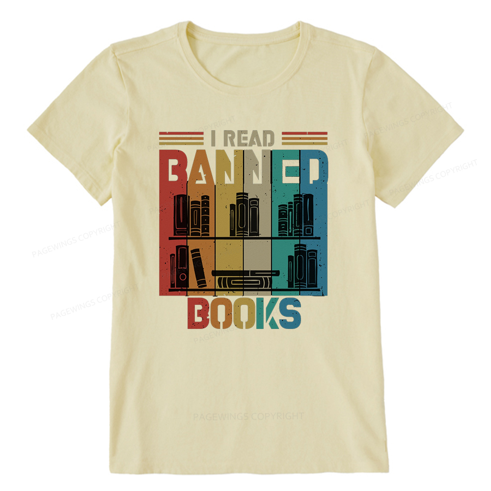 Pagewings  I Read Banned Books Unisex Classic T-shirt