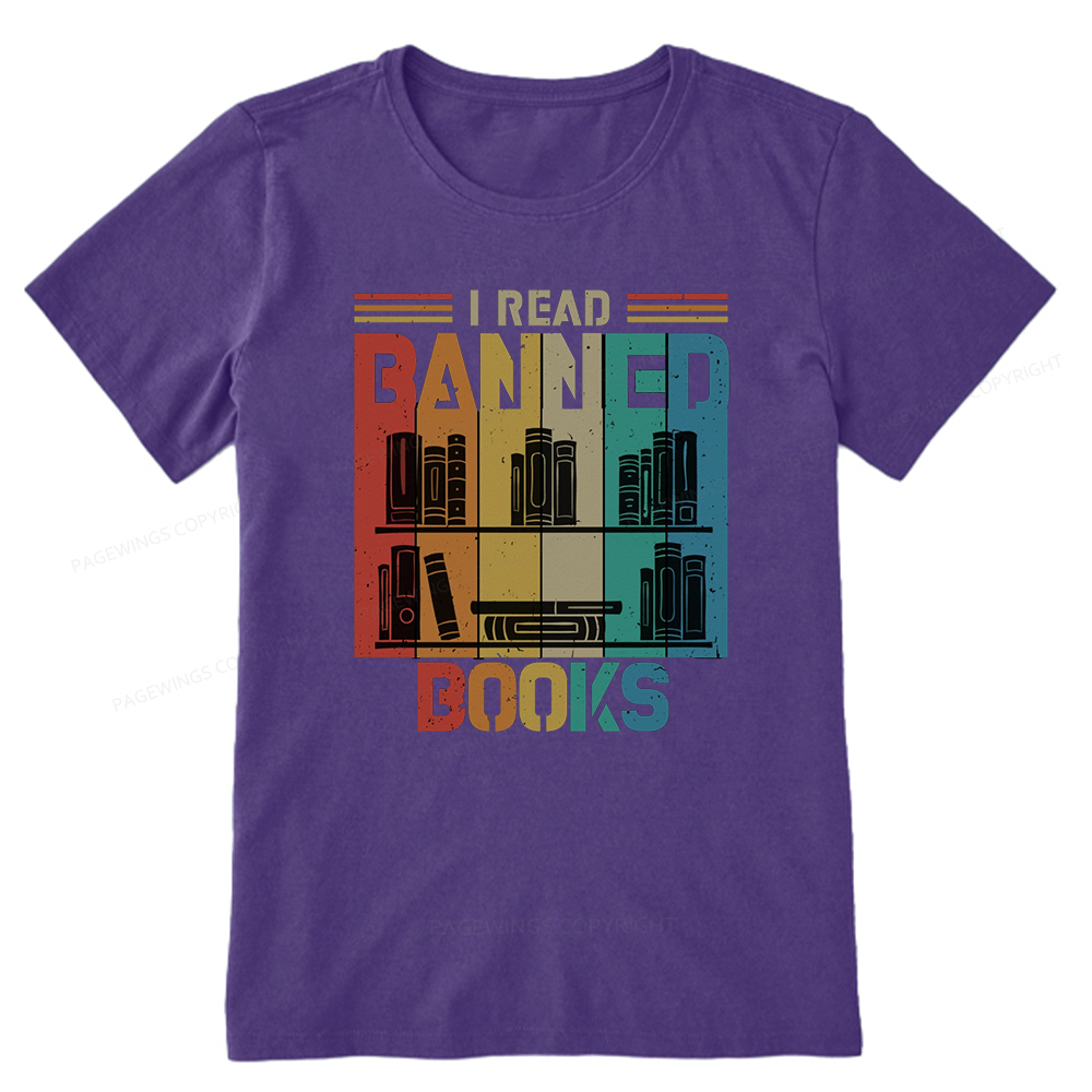 Pagewings  I Read Banned Books Unisex Classic T-shirt