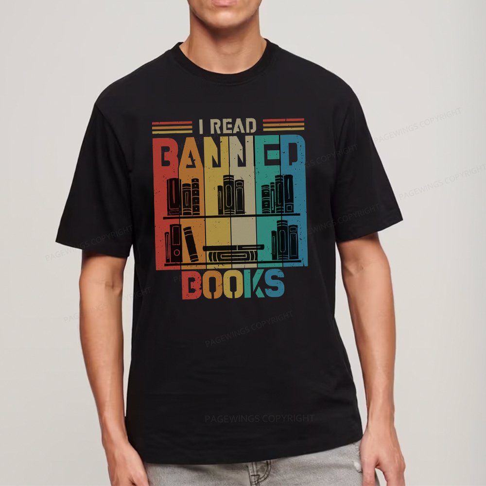Pagewings  I Read Banned Books Unisex Classic T-shirt