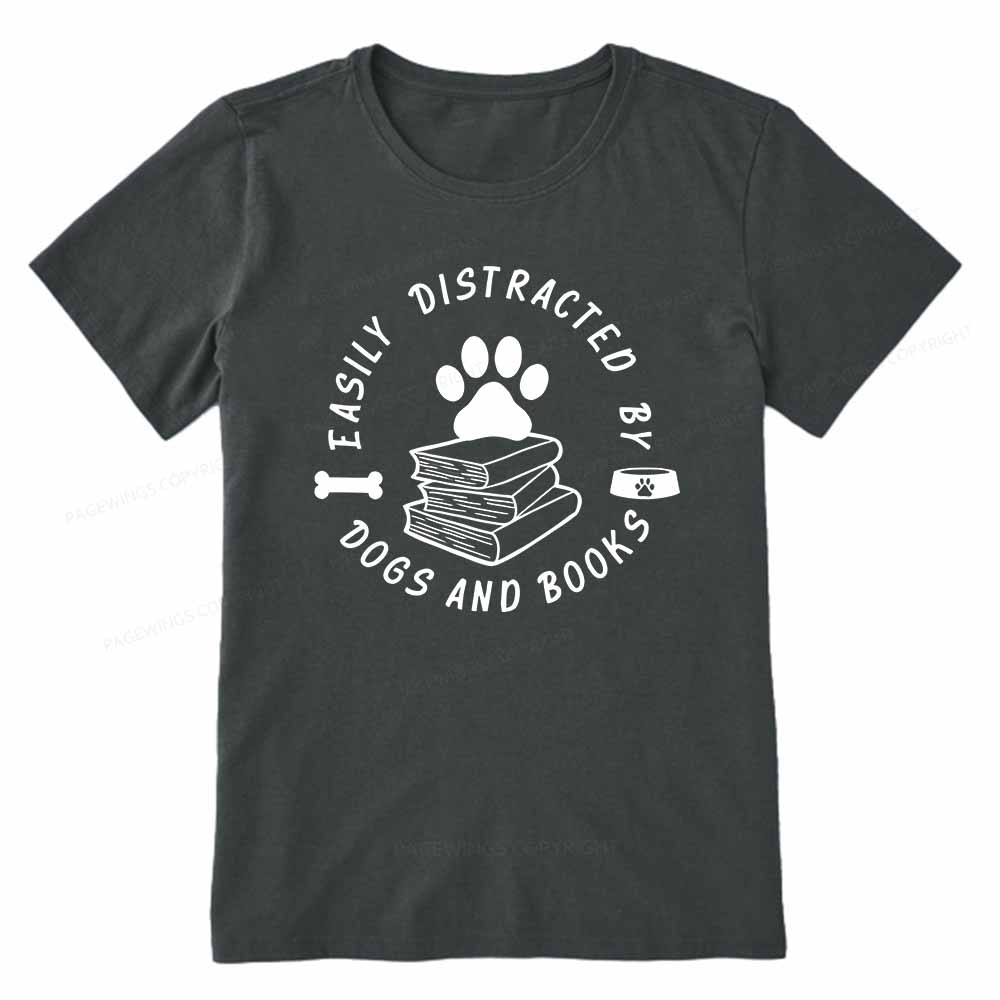 Pagewings Book Lover Sweater Funny Dog Sweater Unisex Classic T-shirt