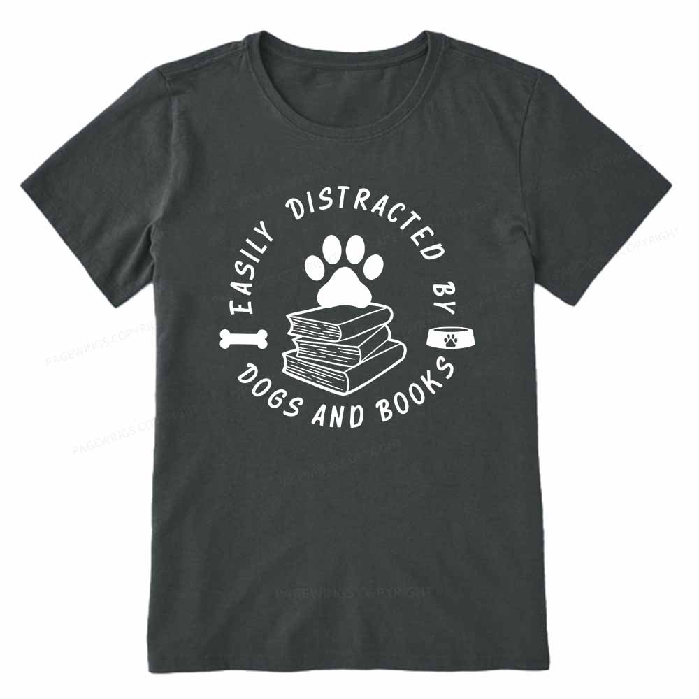 Pagewings Book Lover Sweater Funny Dog Sweater Unisex Classic T-shirt