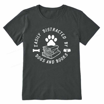 Pagewings Book Lover Sweater Funny Dog Sweater Unisex Classic T-shirt