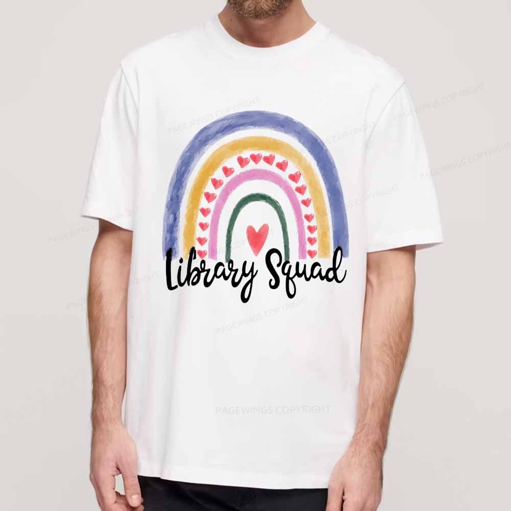 Pagewings Library Squad Shirt Unisex Classic T-shirt