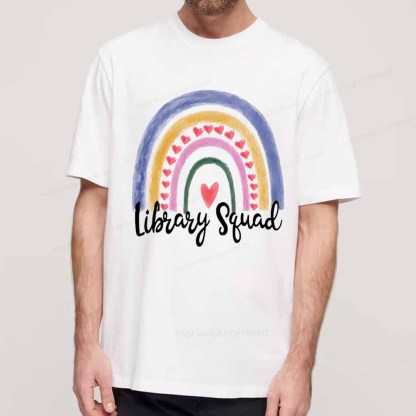 Pagewings Library Squad Shirt Unisex Classic T-shirt