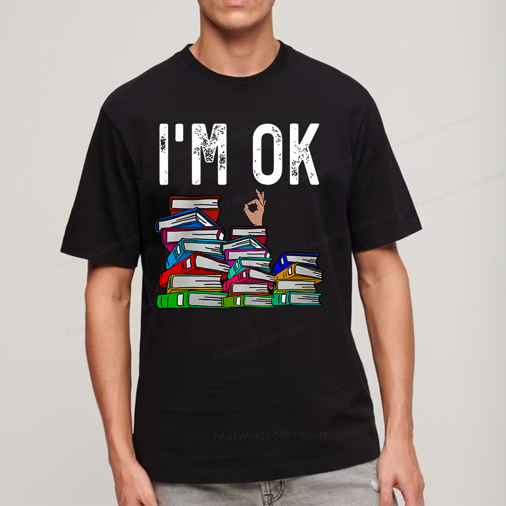 Pagewings Librarian Book Reader Funny Book Lover Unisex Classic T-shirt