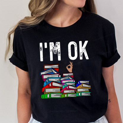 Pagewings Librarian Book Reader Funny Book Lover Unisex Classic T-shirt