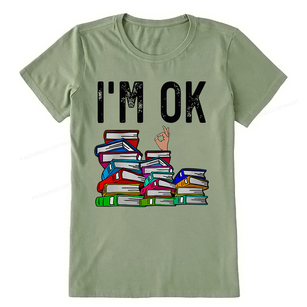 Pagewings Librarian Book Reader Funny Book Lover Unisex Classic T-shirt