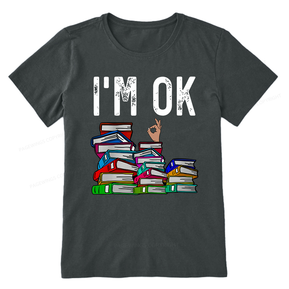 Pagewings Librarian Book Reader Funny Book Lover Unisex Classic T-shirt