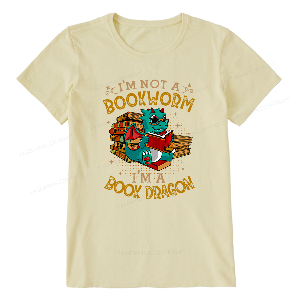 Pagewings Book Dragon T Shirts Unisex Classic T-shirt