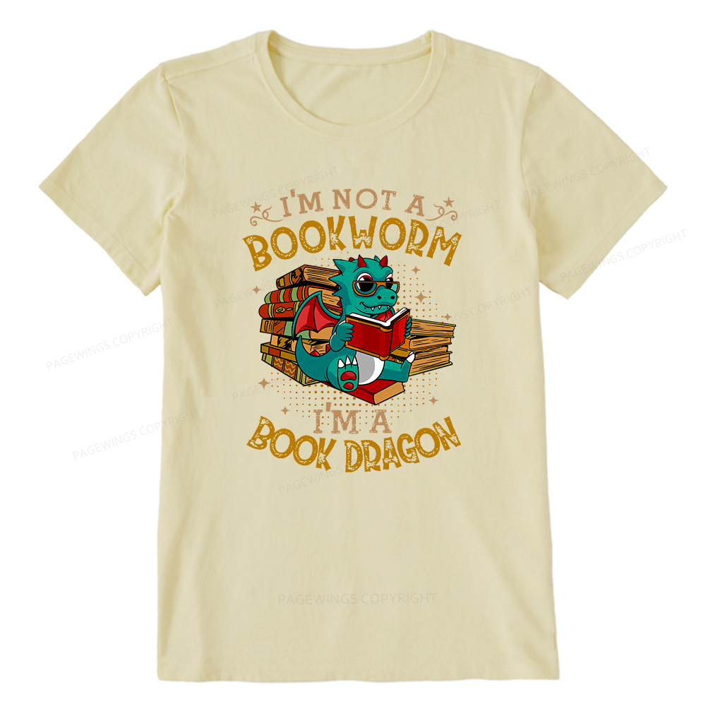 Pagewings Book Dragon T Shirts Unisex Classic T-shirt