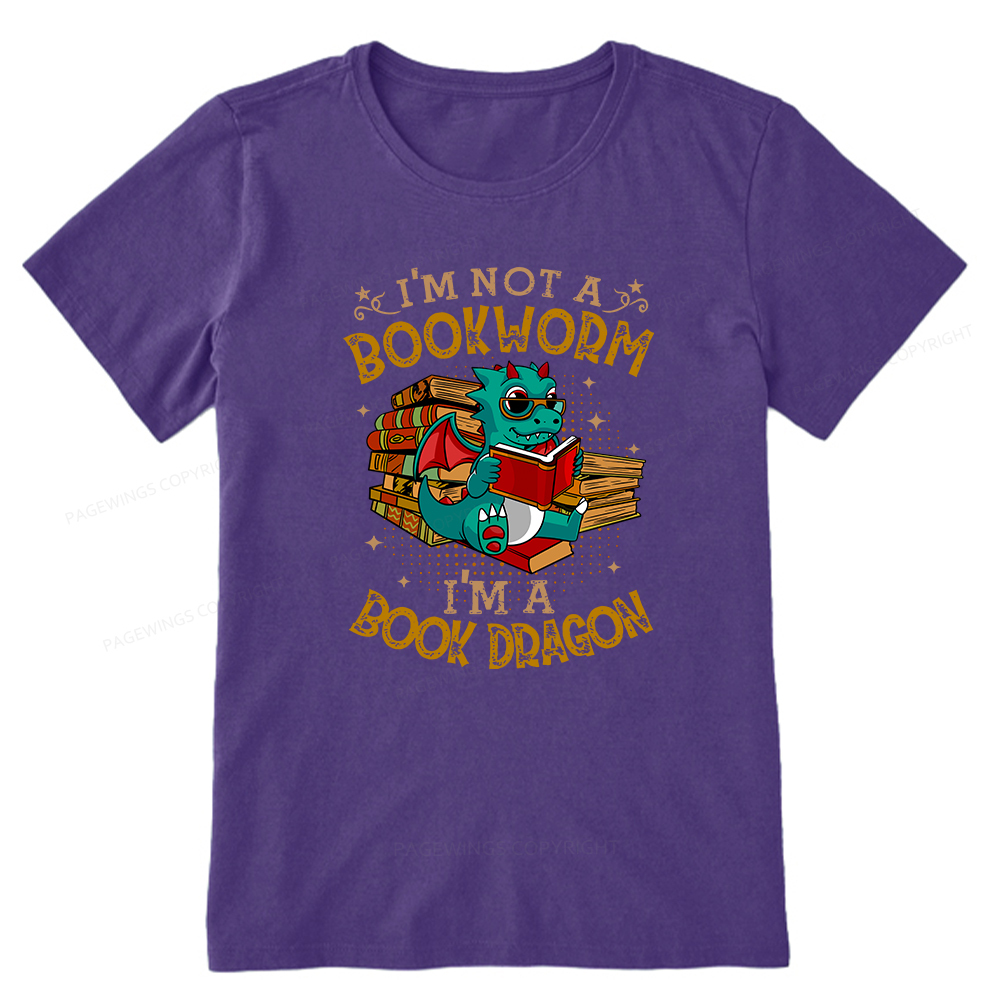 Pagewings Book Dragon T Shirts Unisex Classic T-shirt