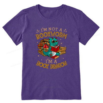 Pagewings Book Dragon T Shirts Unisex Classic T-shirt