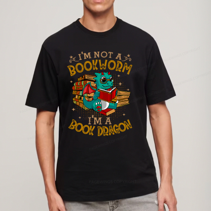 Pagewings Book Dragon T Shirts Unisex Classic T-shirt