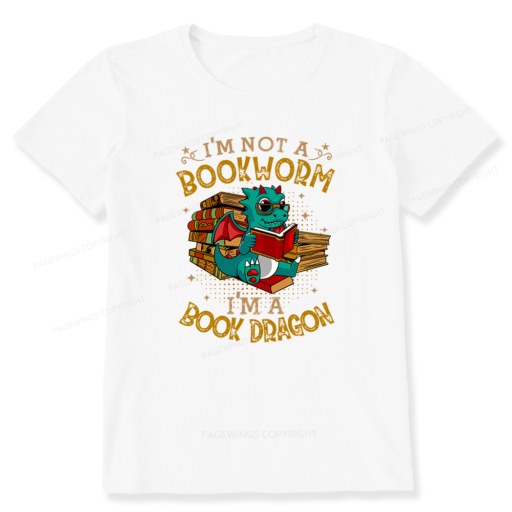 Pagewings Book Dragon T Shirts Unisex Classic T-shirt