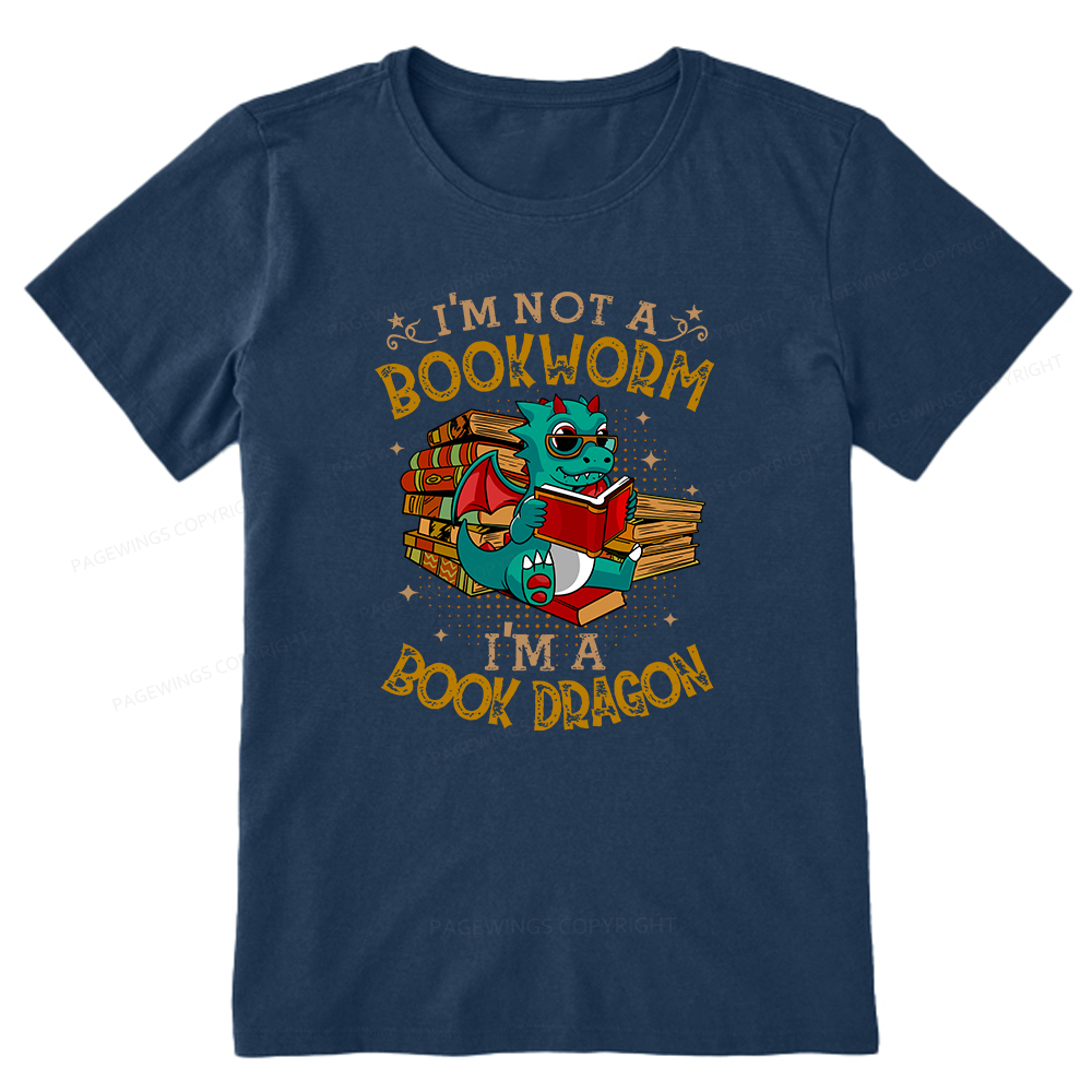 Pagewings Book Dragon T Shirts Unisex Classic T-shirt
