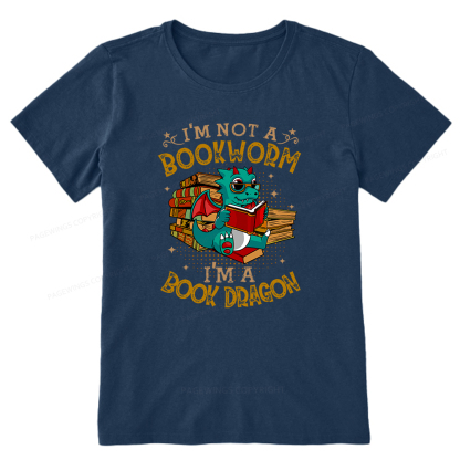 Pagewings Book Dragon T Shirts Unisex Classic T-shirt