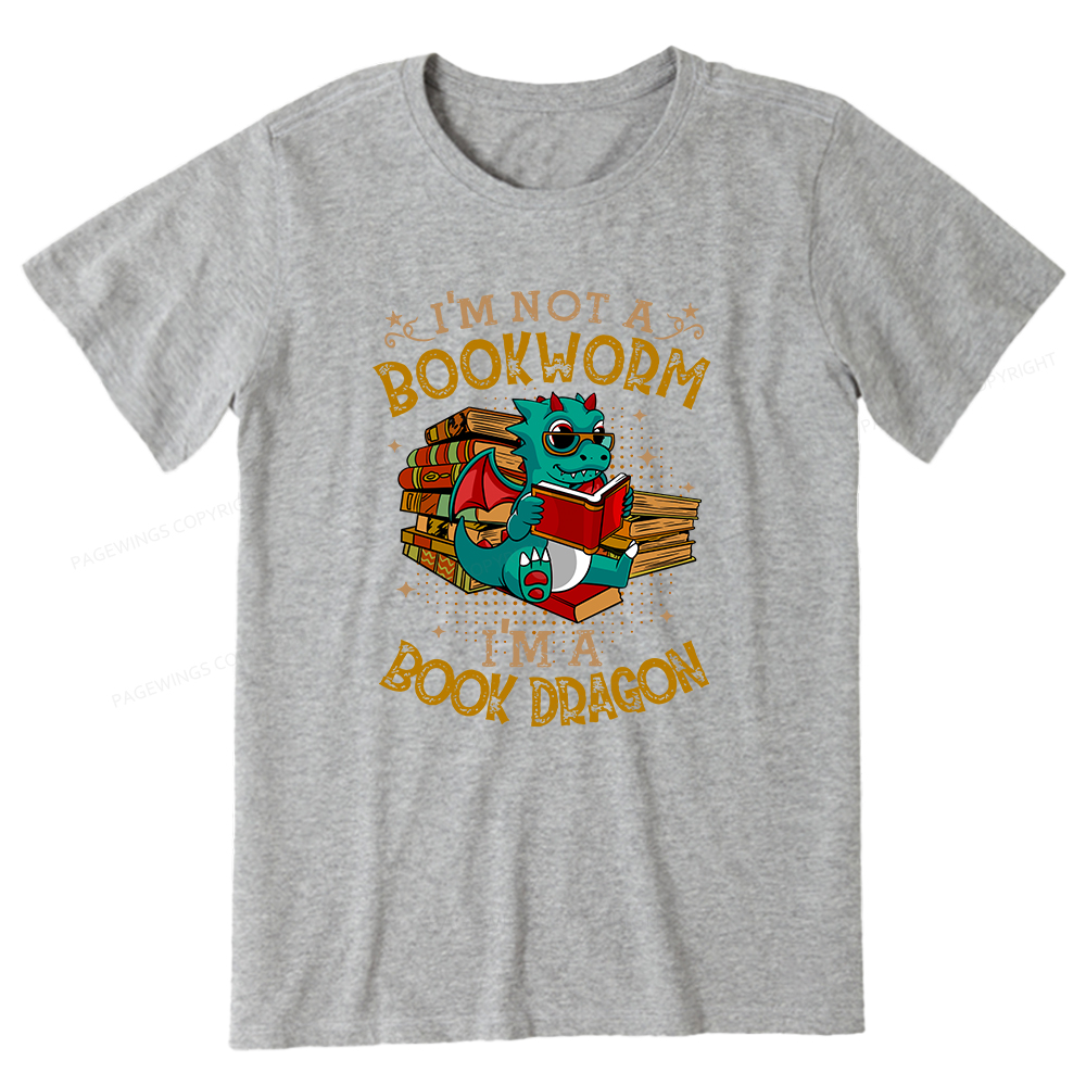 Pagewings Book Dragon T Shirts Unisex Classic T-shirt