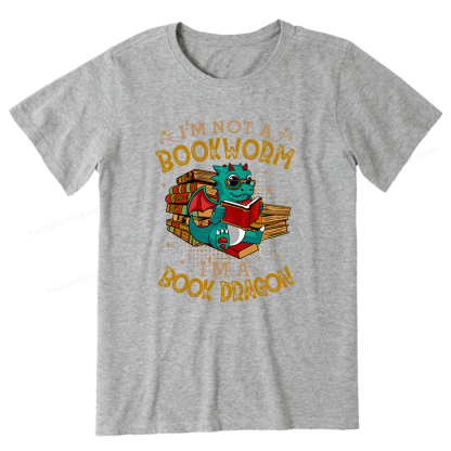 Pagewings Book Dragon T Shirts Unisex Classic T-shirt