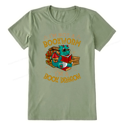 Pagewings Book Dragon T Shirts Unisex Classic T-shirt