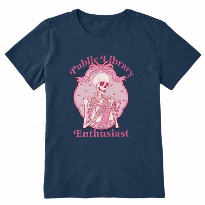 Pagewings Public Library Enthusiast Unisex Classic T-shirt