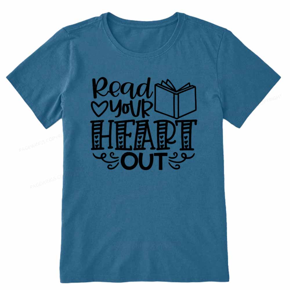 Pagewings Read Your Heart Out Unisex Classic T-shirt