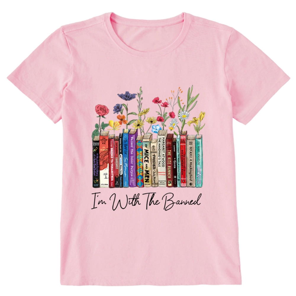 Pagewings I'm With The Banned Flowers Unisex Classic T-shirt