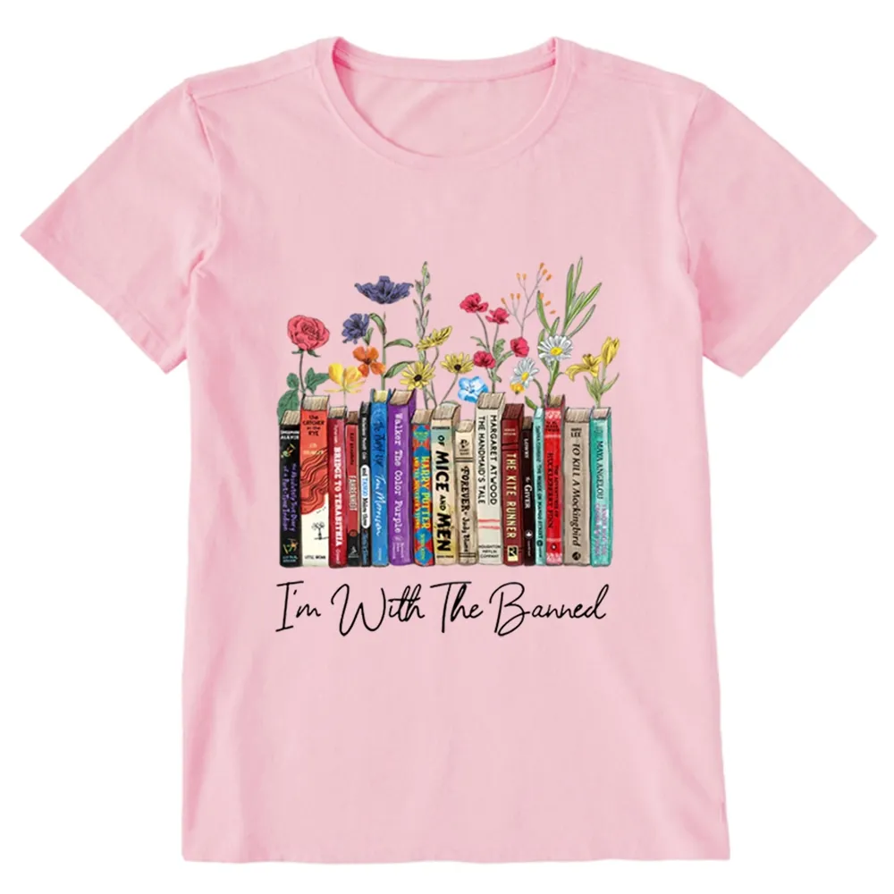 Pagewings I'm With The Banned Flowers Unisex Classic T-shirt