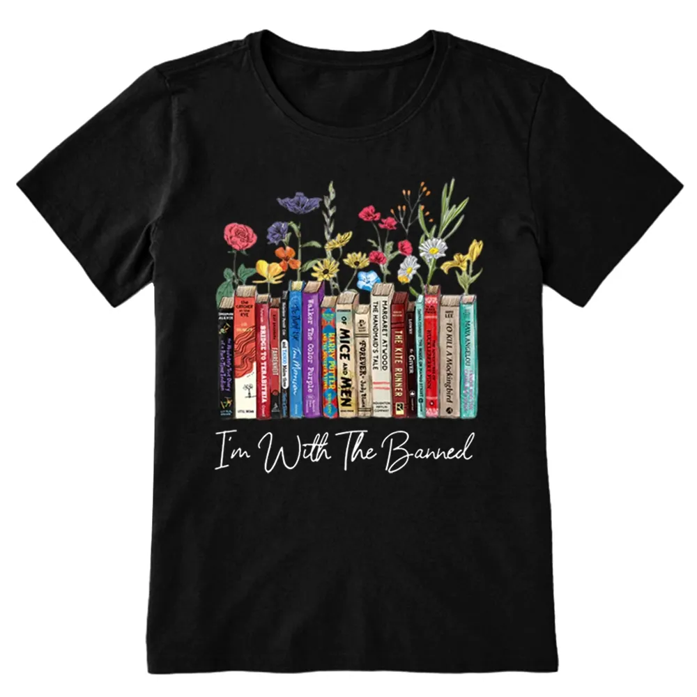 Pagewings I'm With The Banned Flowers Unisex Classic T-shirt