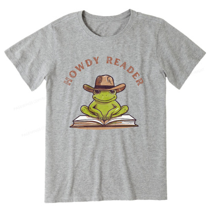 Pagewings Howdy Reader Frog Unisex Classic T-shirt
