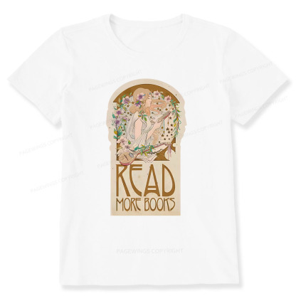 Pagewings Read More Books Unisex Classic T-shirt