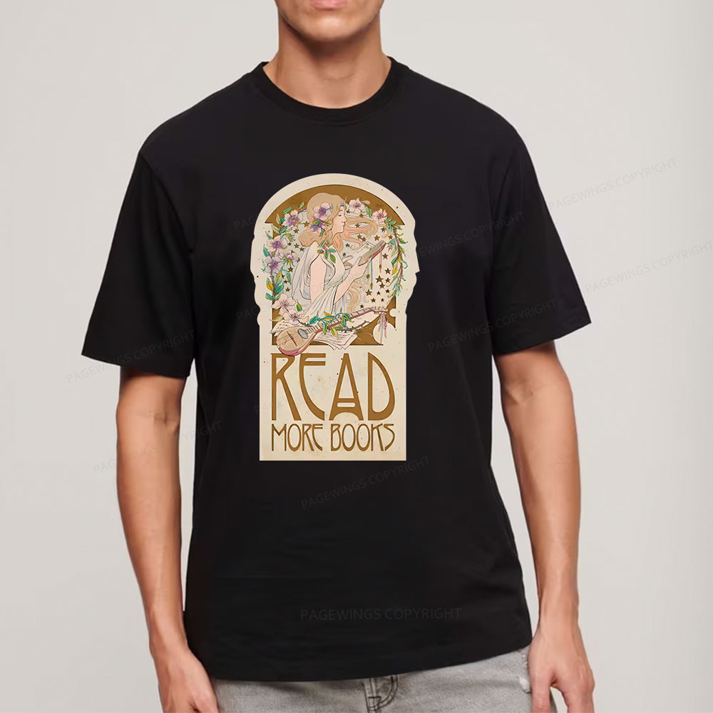 Pagewings Read More Books Unisex Classic T-shirt