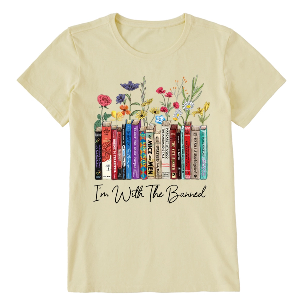 Pagewings I'm With The Banned Flowers Unisex Classic T-shirt