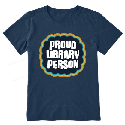 Pagewings Proud Library Person  Unisex Classic T-shirt
