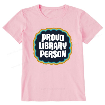 Pagewings Proud Library Person  Unisex Classic T-shirt