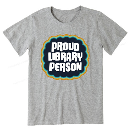 Pagewings Proud Library Person  Unisex Classic T-shirt