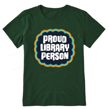 Pagewings Proud Library Person  Unisex Classic T-shirt