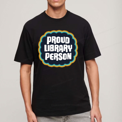 Pagewings Proud Library Person  Unisex Classic T-shirt
