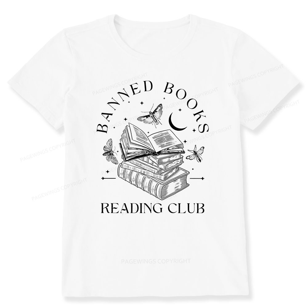 Pagewings Banned Book Reading Club Shirt Unisex Classic T-shirt