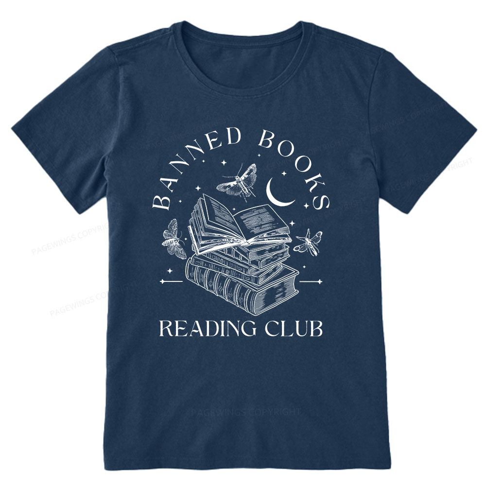 Pagewings Banned Book Reading Club Shirt Unisex Classic T-shirt