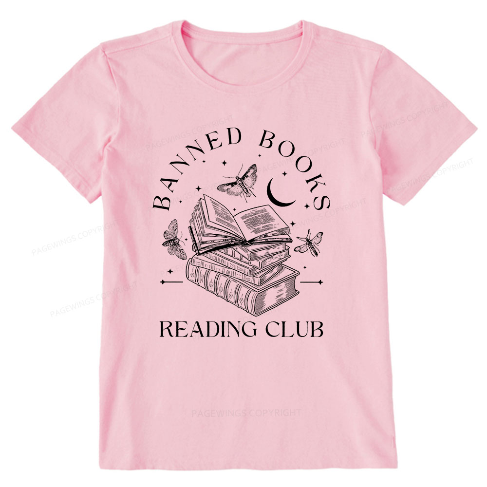 Pagewings Banned Book Reading Club Shirt Unisex Classic T-shirt